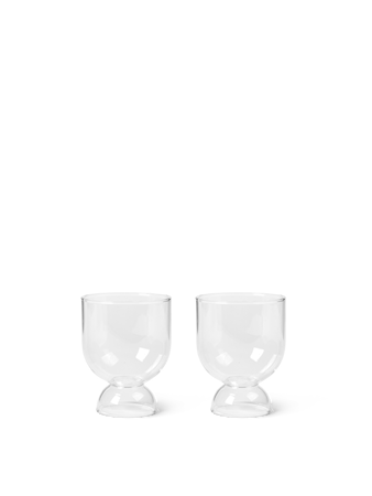 Still Glas Klar Set of 2