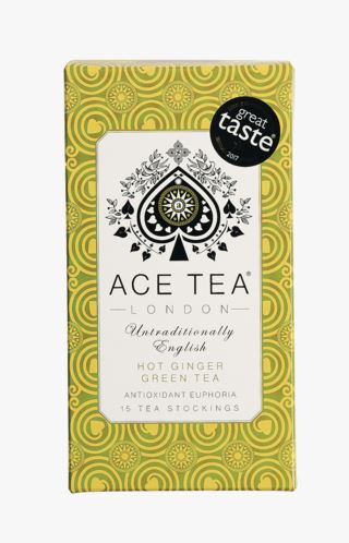 Ace Tea grönt te hot ginger multi