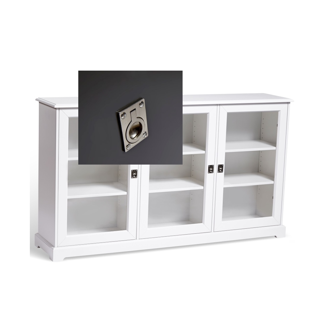 Smögen Sideboard 160 cm svart, Mavis