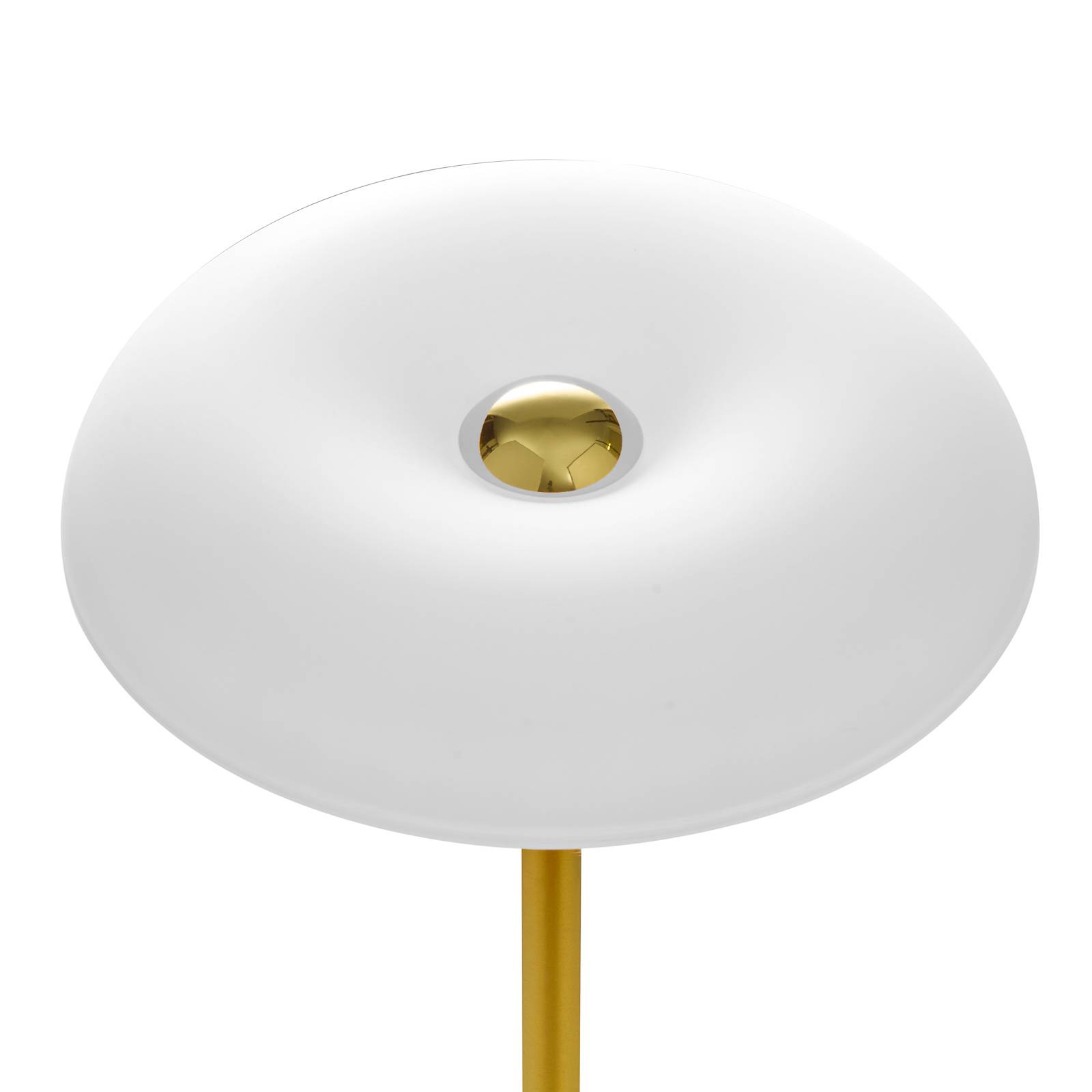 BANKAMP Vanity LED-bordslampa knappdimmer mässing