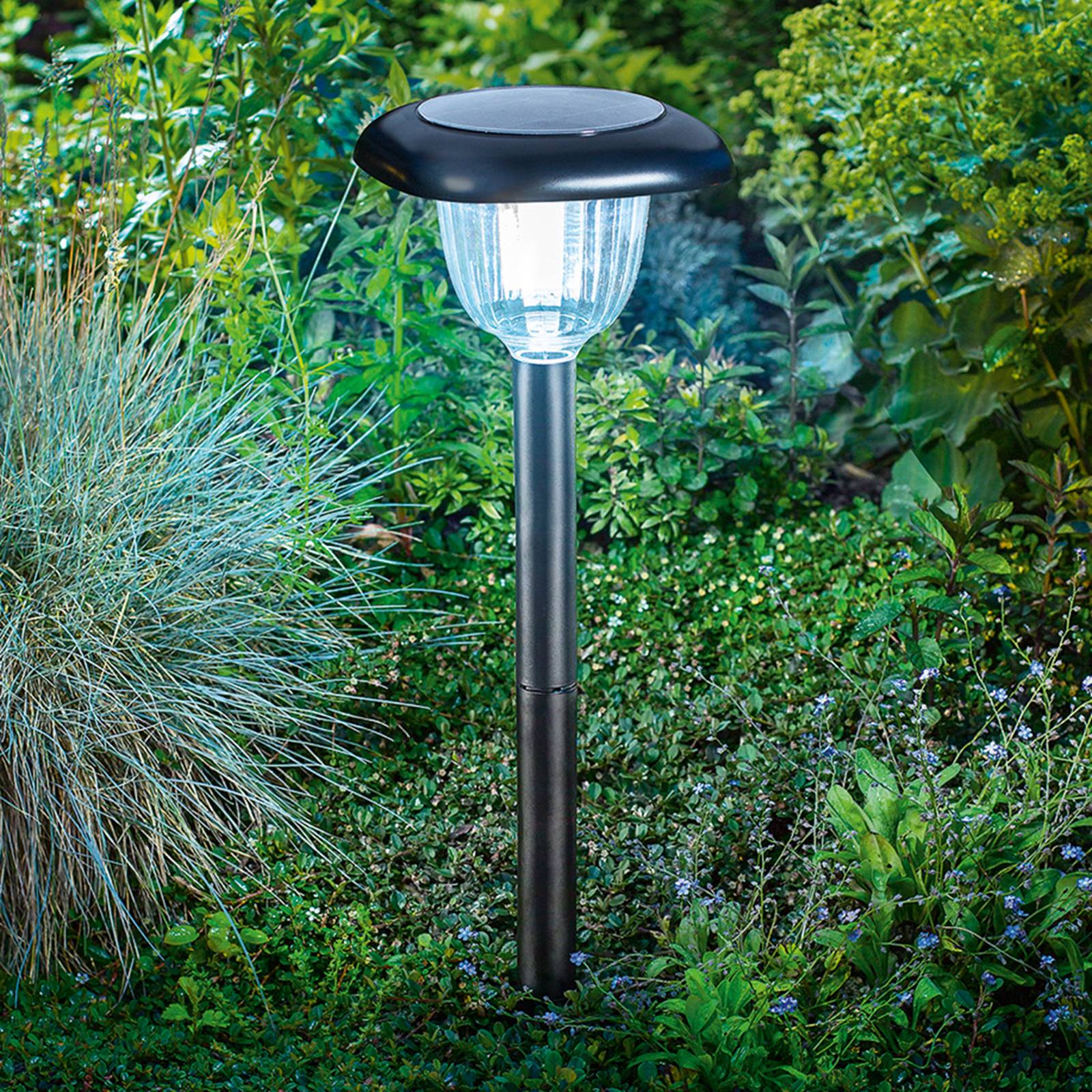 LED-solcellslampa Classic Light med Duo-Color