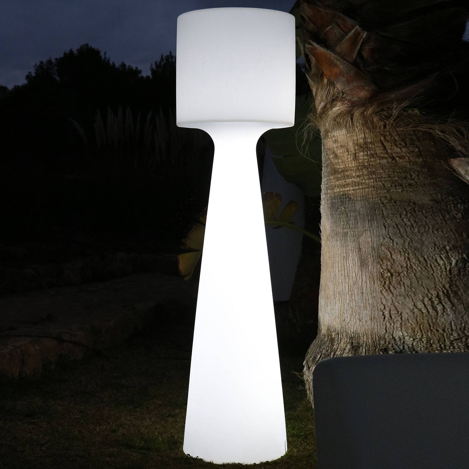Newgarden Grace LED-golvlampa batteri, höjd 140 cm