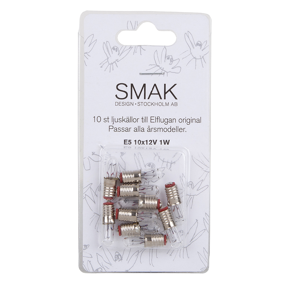 Smak Design Reservlampa Elflugan 10-pack
