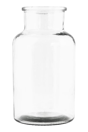 Vas Jar Ø 14x26cm Klar