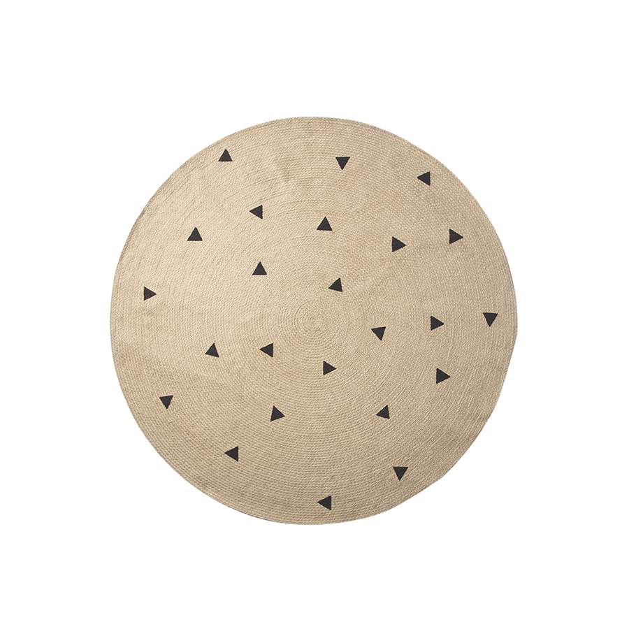 Jutematta rund 100 cm tringlar, Ferm Living