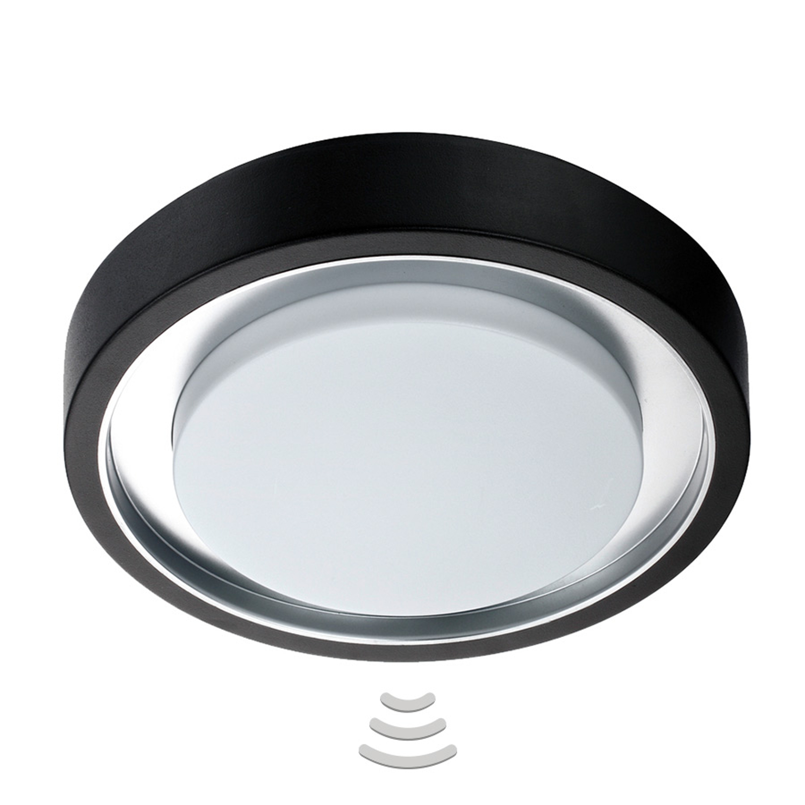 Utomhus-LED-taklampa Toki Sensor