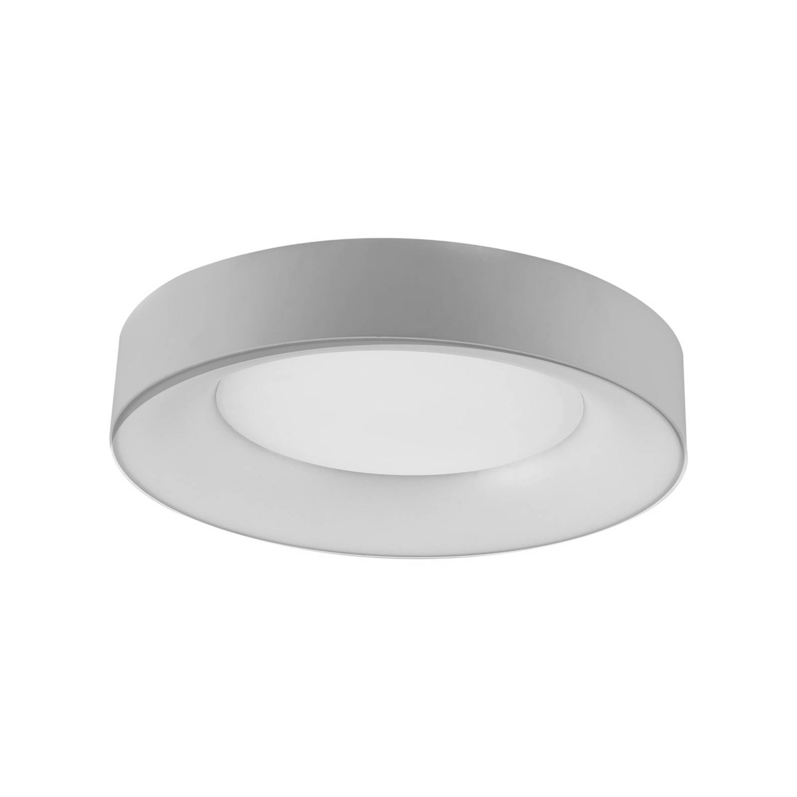 LED-taklampa R40, Ø 40 cm, silver