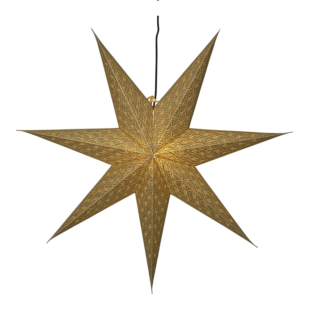 Star Trading - Star Trading Brodie Julstjärna 60cm Guld