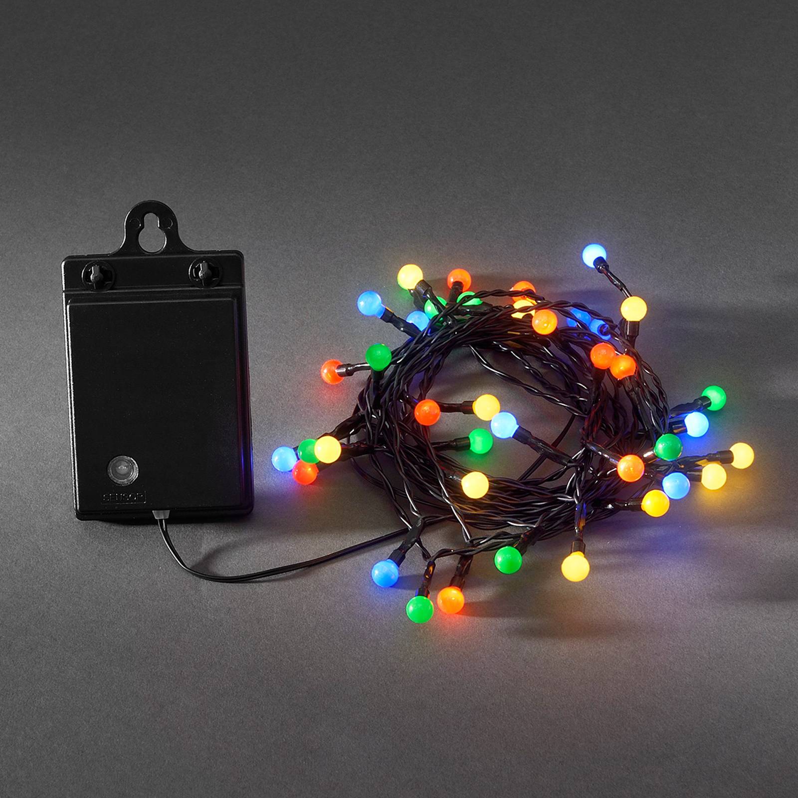 LED-utomhusslinga, 40 ljus RGB