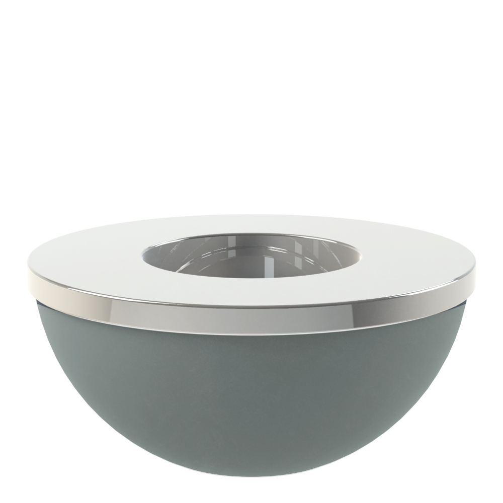 Cooee - Light Bowl Ljushållare/skål 8 cm Blå/Silver