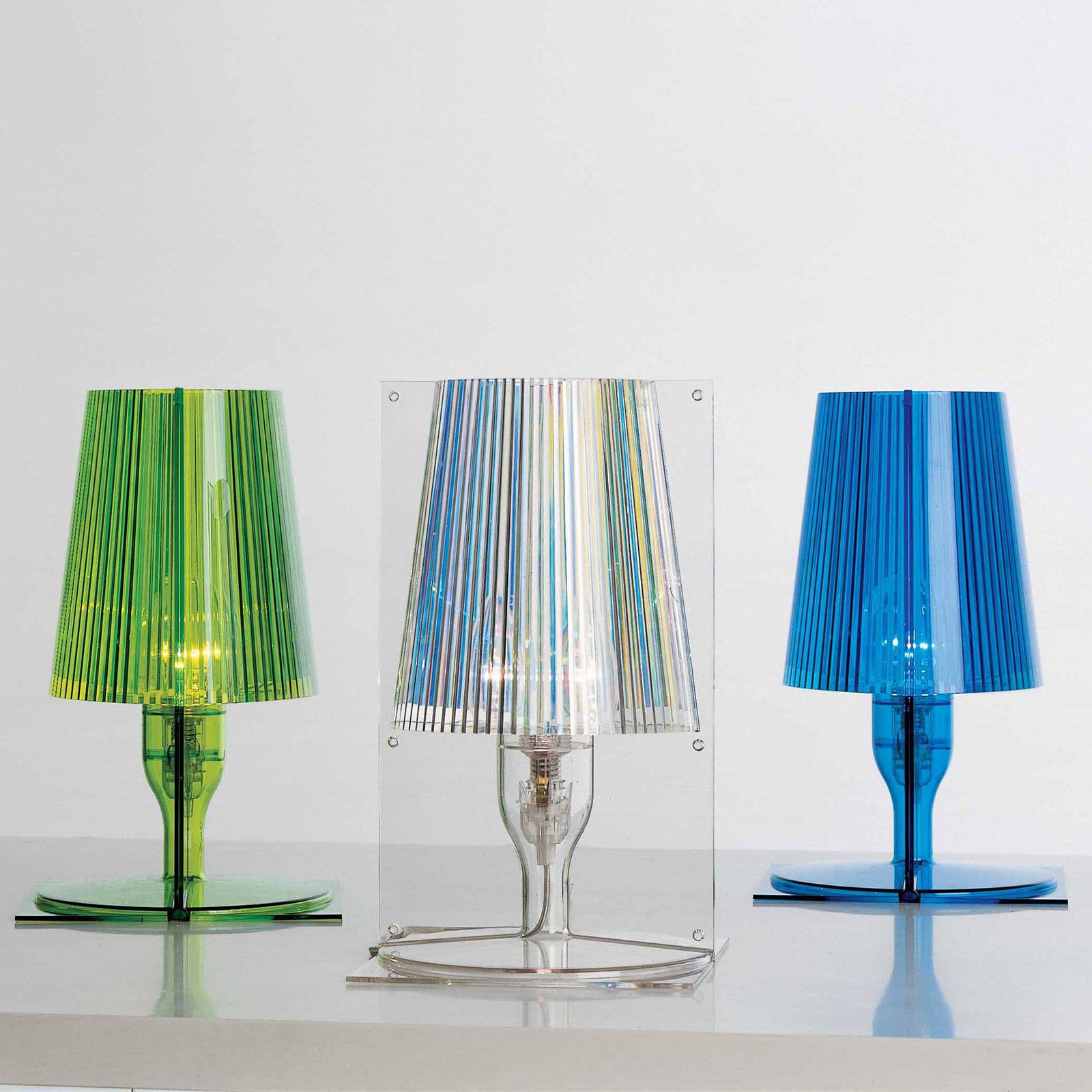 Kartell Take designbordslampa, olivgrön