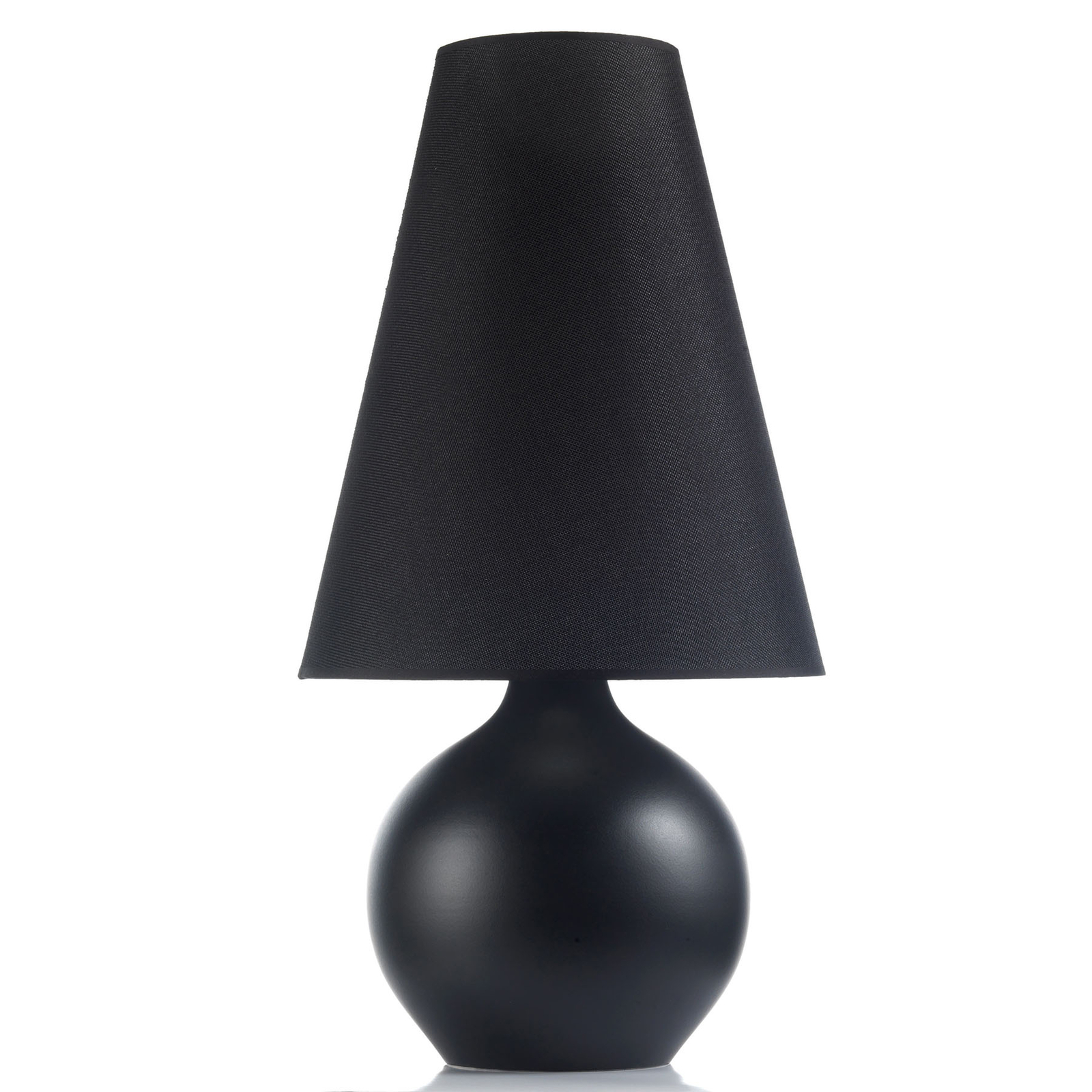 Bordslampa Sfera, höjd 70 cm, svart