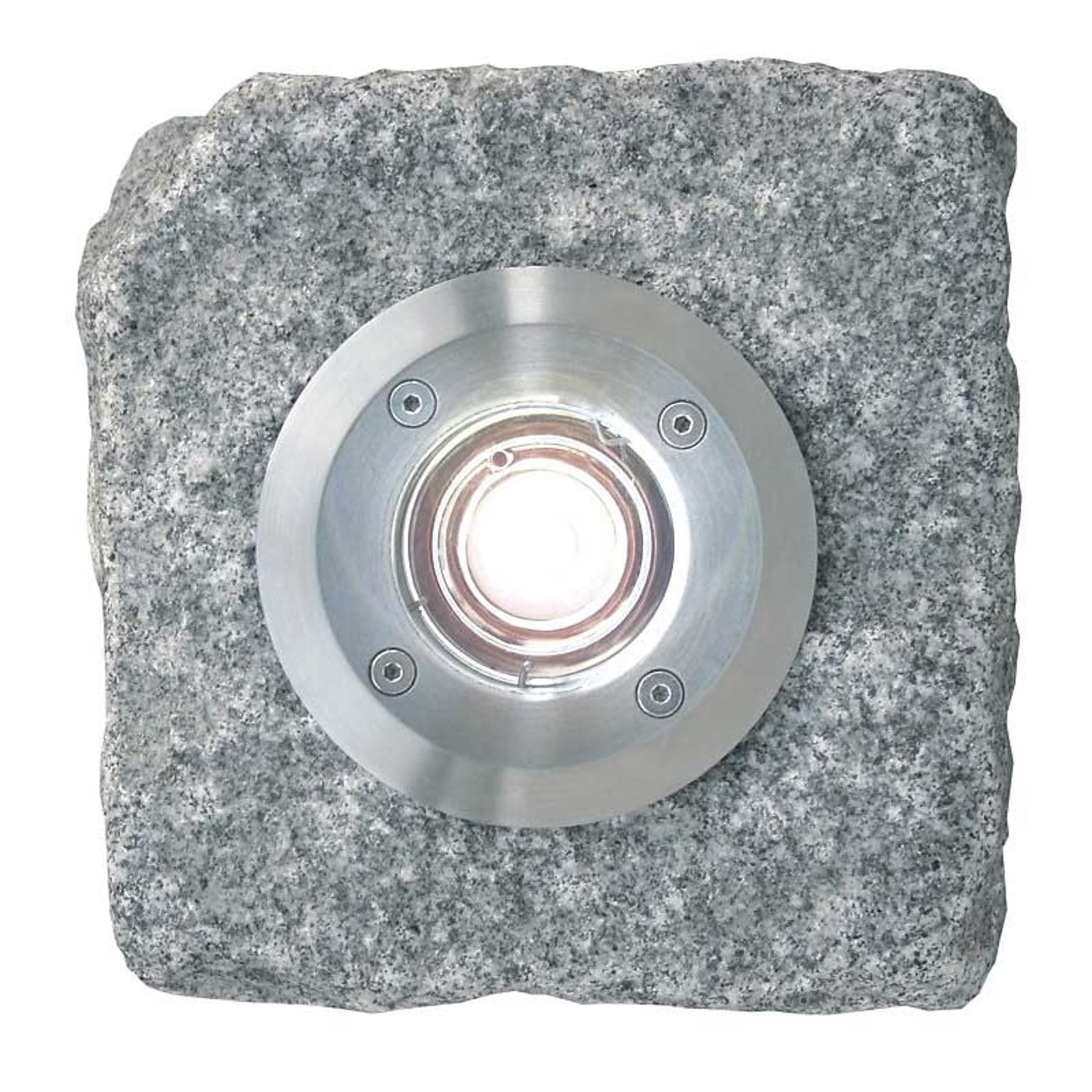 Högkvalitativ golvinbyggnadslampa V4A, rund