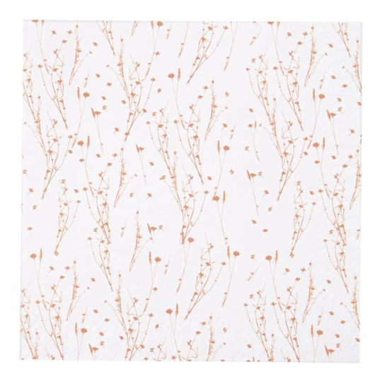 House Doctor - Meadow Servett 16,5x16,5 cm Orange