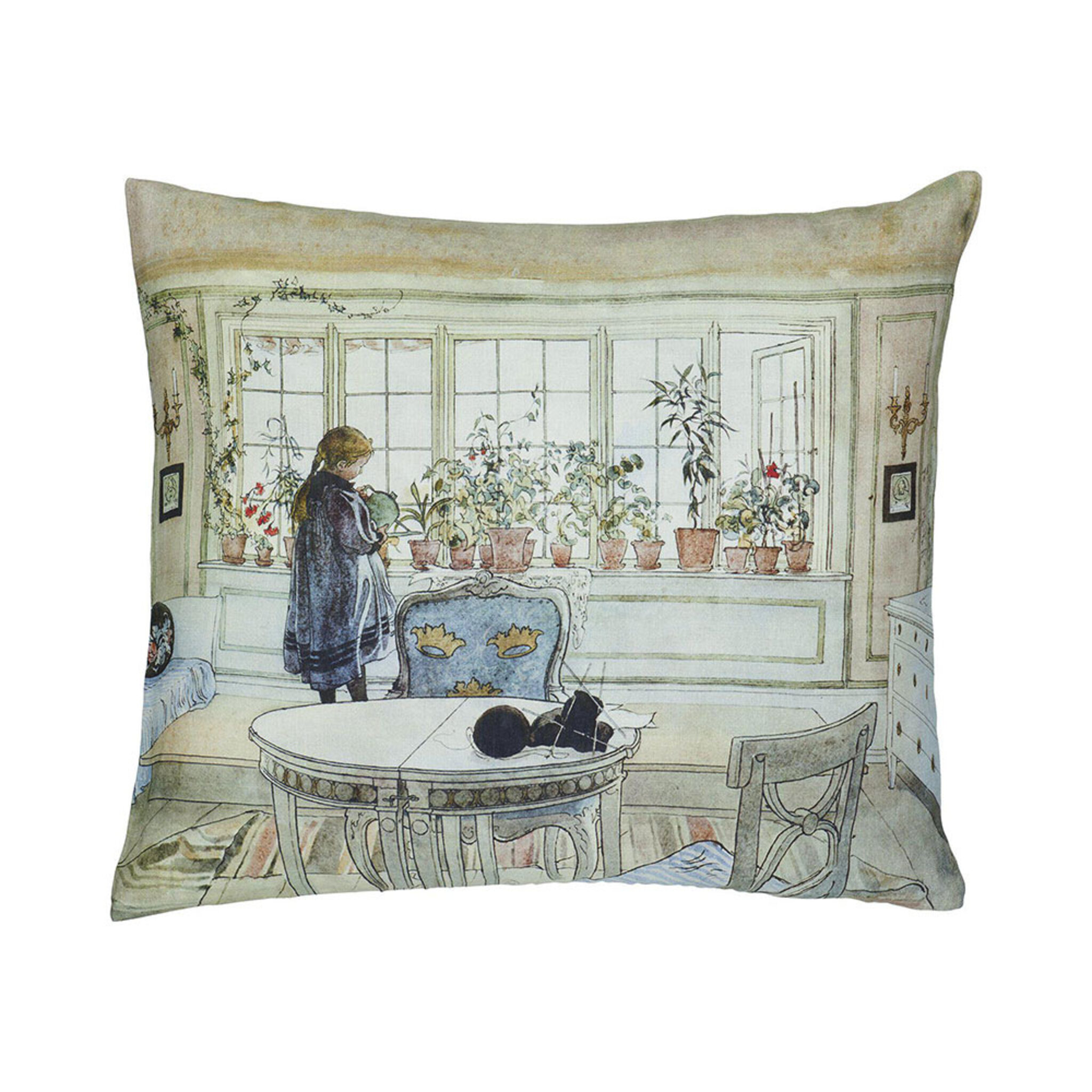 Blomster Kuddfodral, 50X60