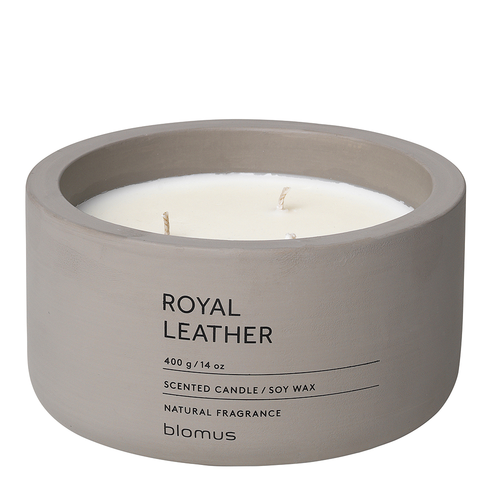 Blomus - Fraga Doftljus XL 400 g Royal Leather
