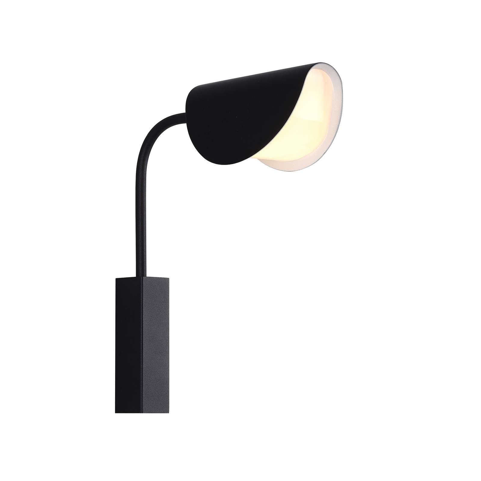 Vägglampa Ada, svart