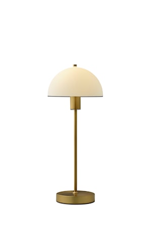 Vienda Bordslampa Mässing Glas
