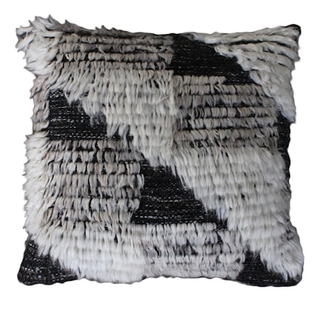 Marrakesh Kudde Ivory/Charcoal 50x50 cm