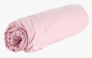 Jersey formsydd dra-på-lakan ljusrosa