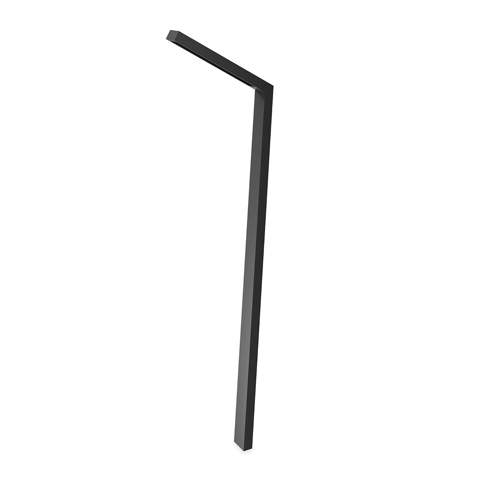 LEDS-C4 Zigzag LED-lyktstolpe, 3 000 K höjd 300 cm