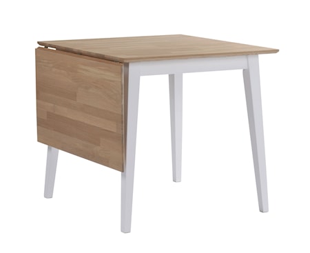 Filippa Klaffbord Ek/Vit 80 cm
