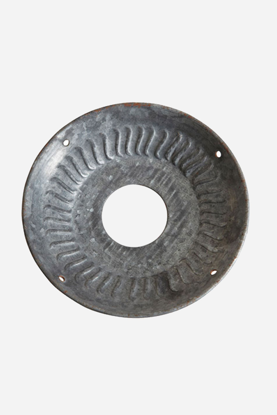 Ljusmanschett Colette 8,5 cm grå *