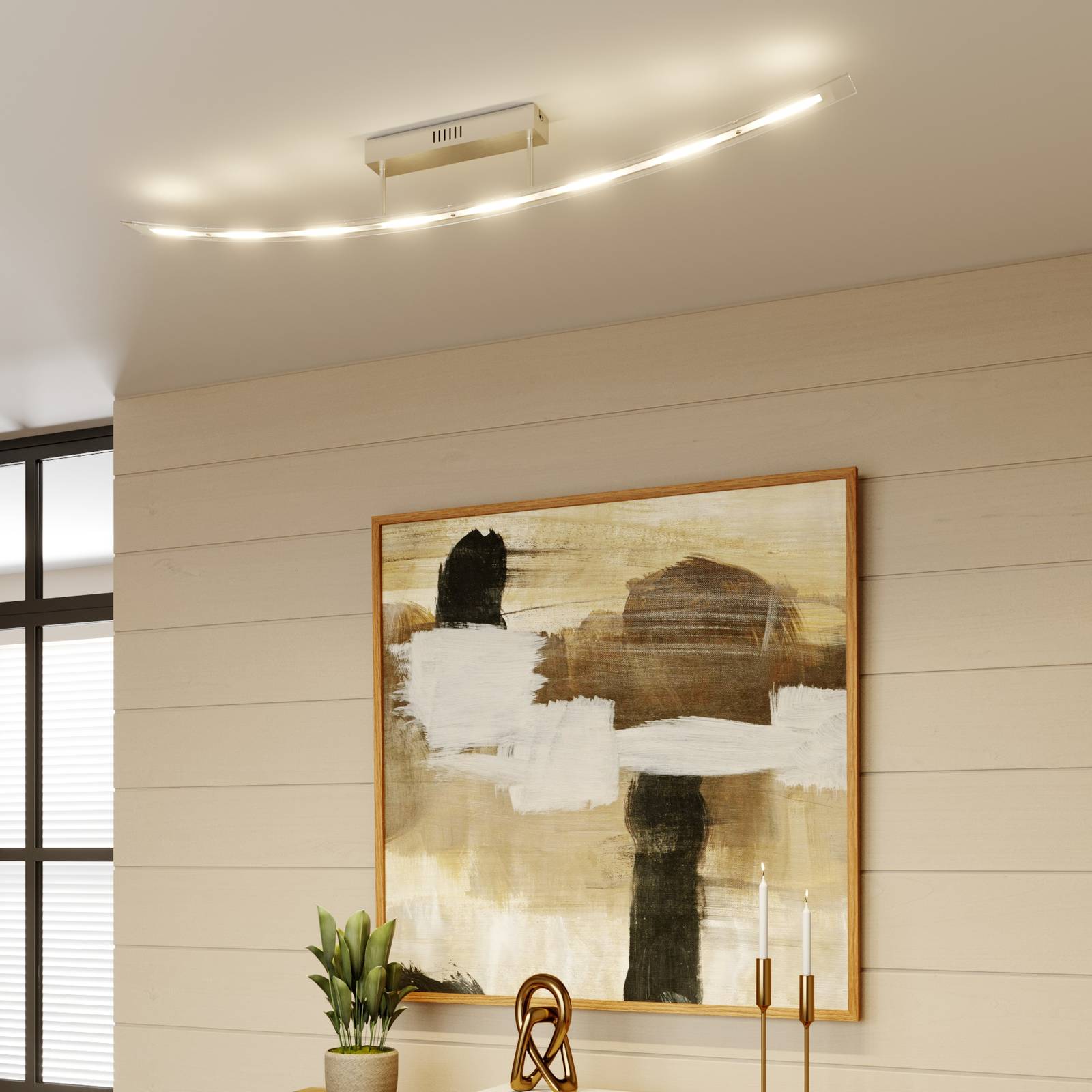 Klart lysande LED-taklampa Jarda