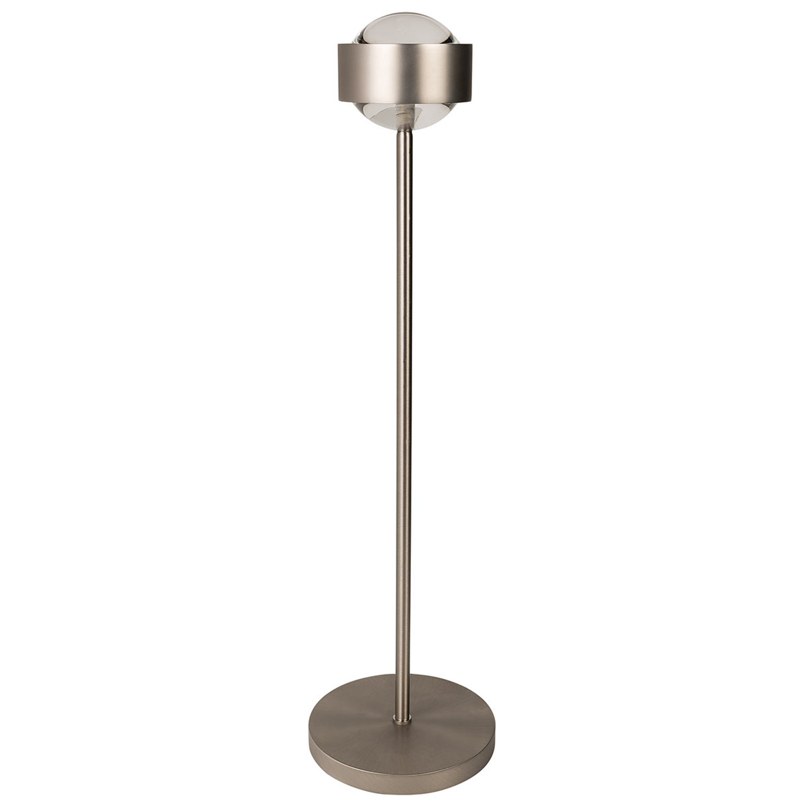 Bordslampa Puk Eye, matt krom