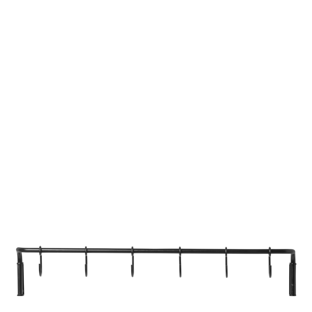 Ferm Living - Rod Redskapsställ 6 krokar Svart