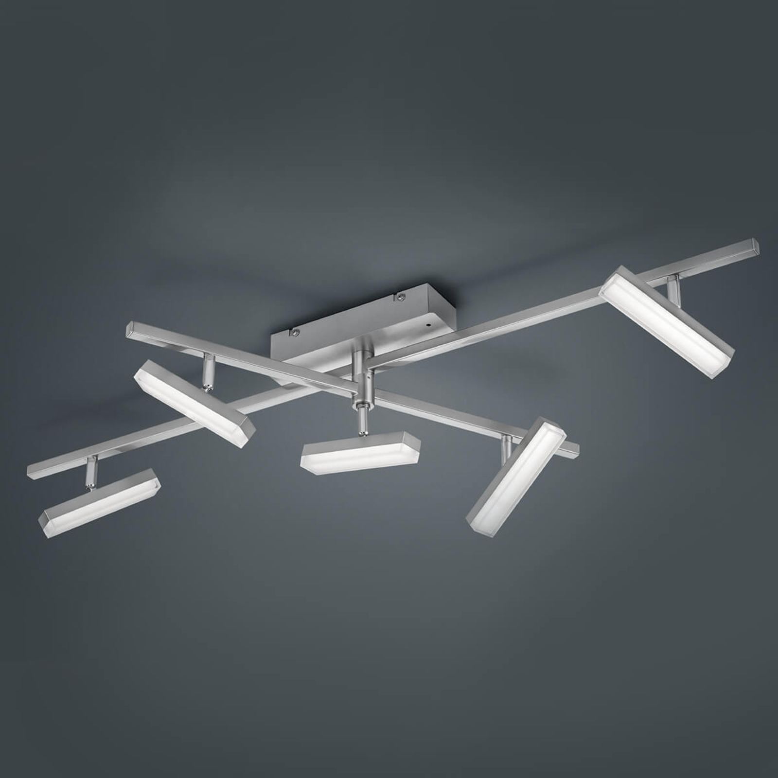 LED-taklampa Bondy – justerbar färgtemperatur