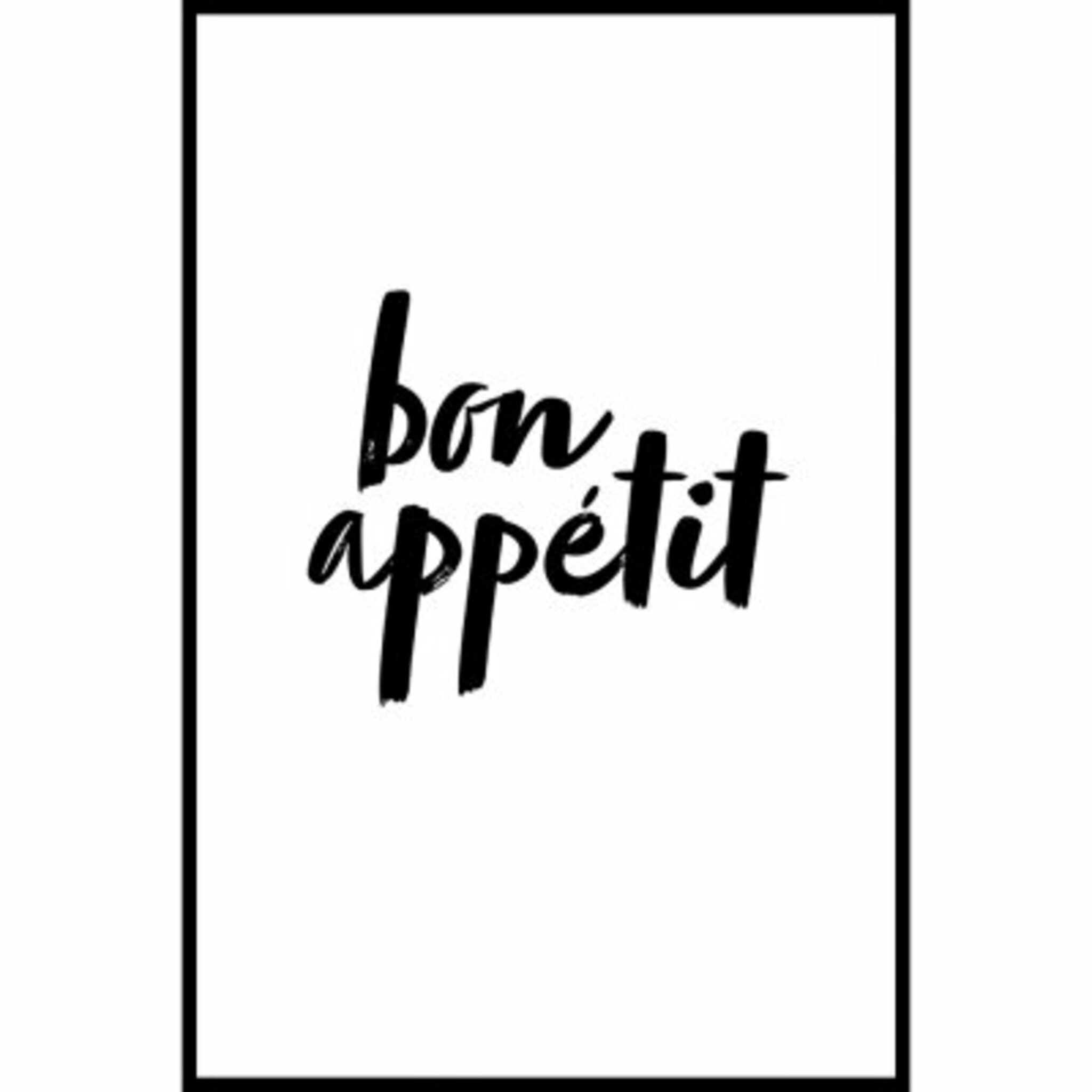 Bon Appetit W Poster