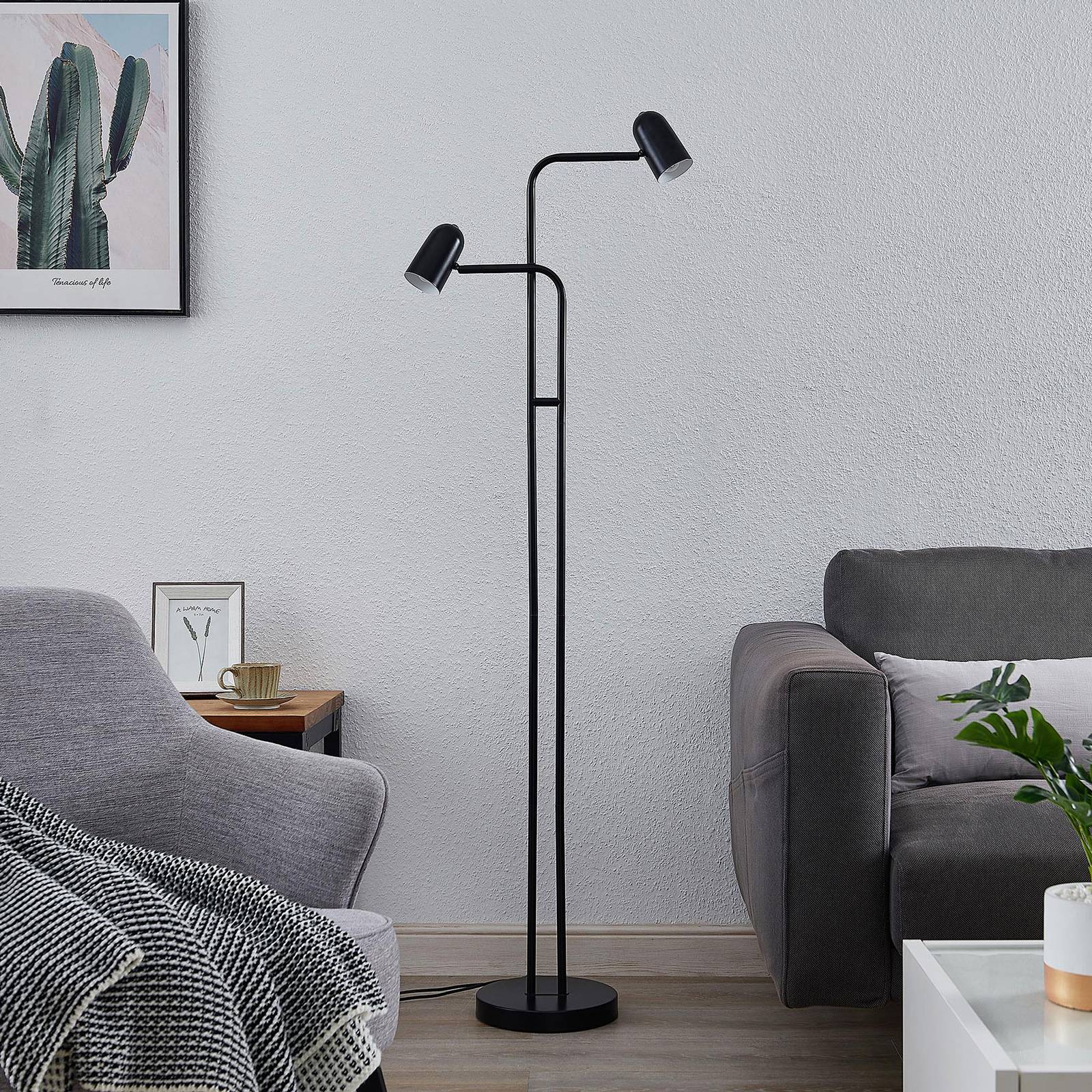 Lindby Skalum golvlampa