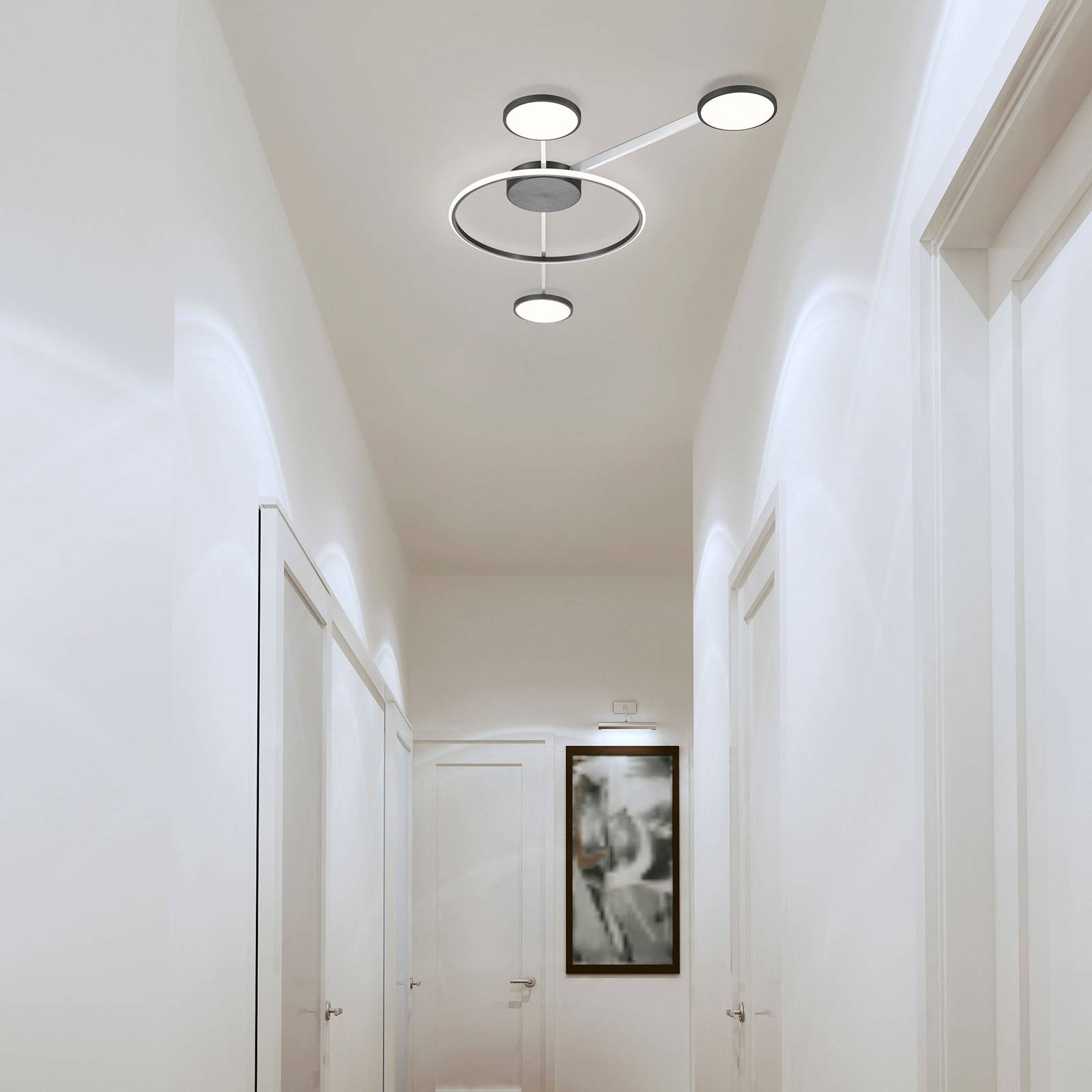 Bopp Satellite LED-taklampa 4 lampor, smart