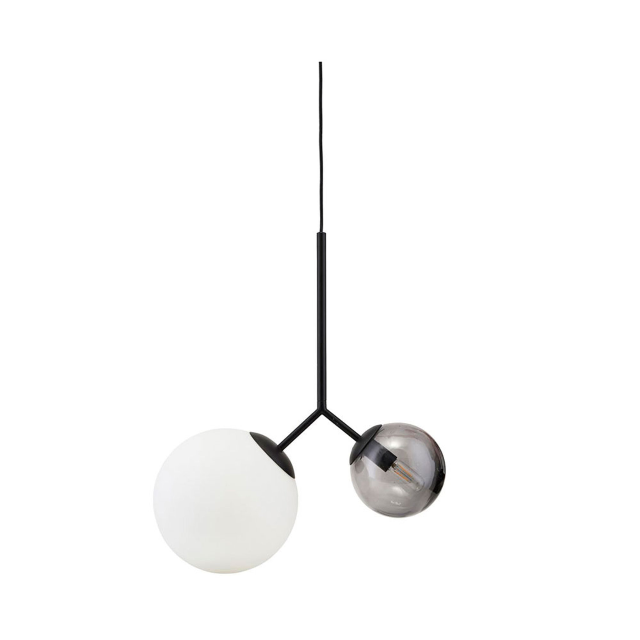 Lampa Twice, 70 cm, svart