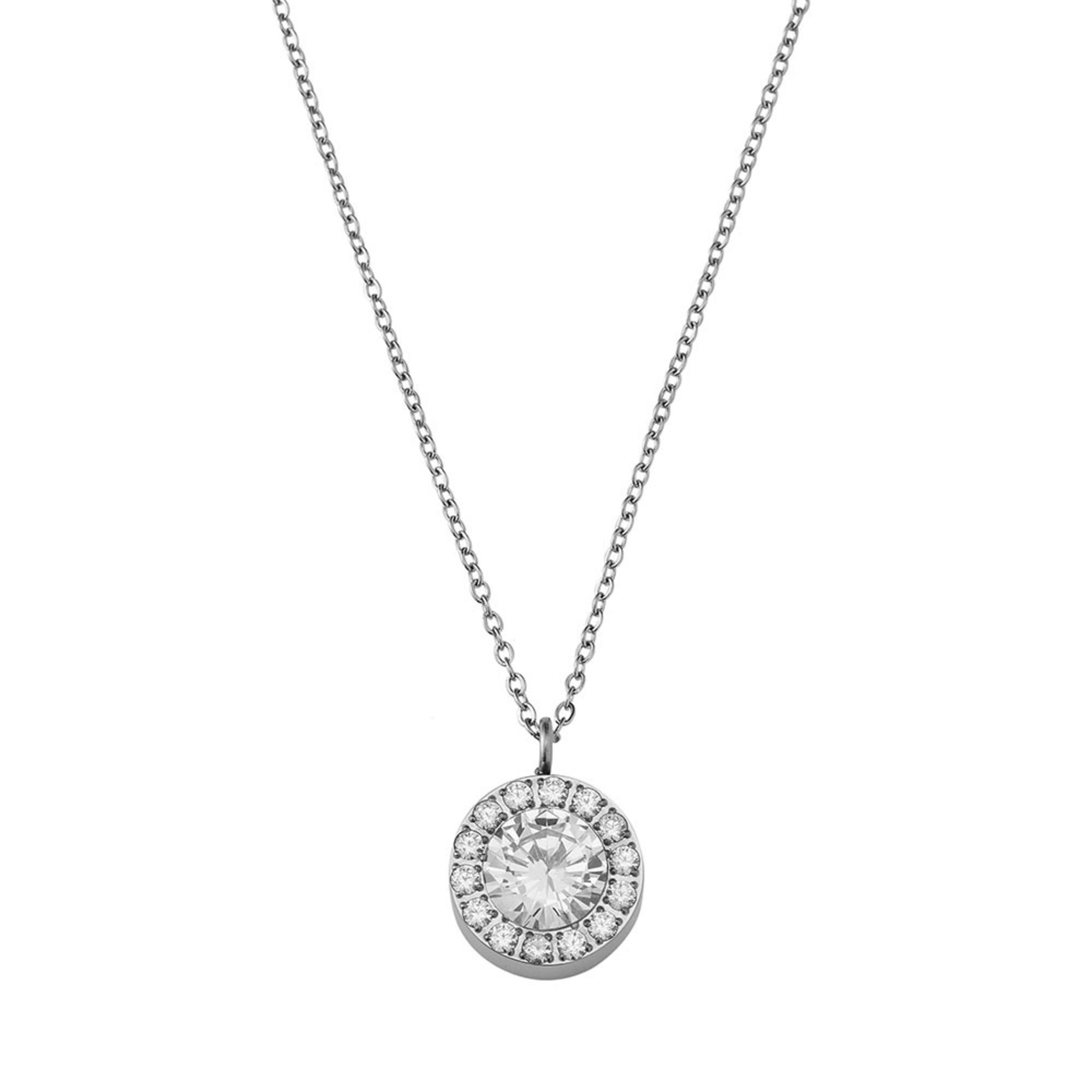 Thassos Necklace Steel, ONE SIZE