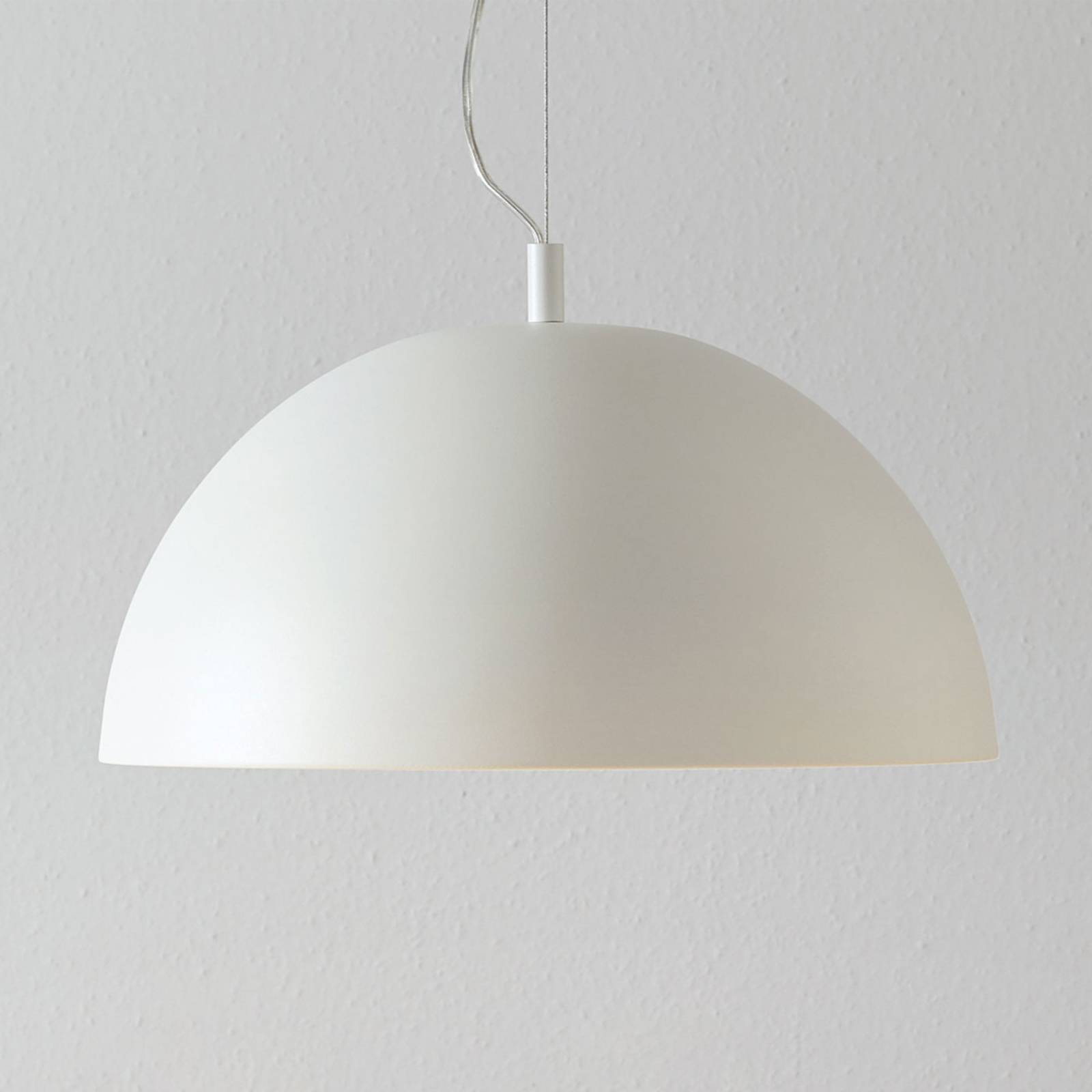 Lucande Phelan hänglampa 40 cm vit-guld