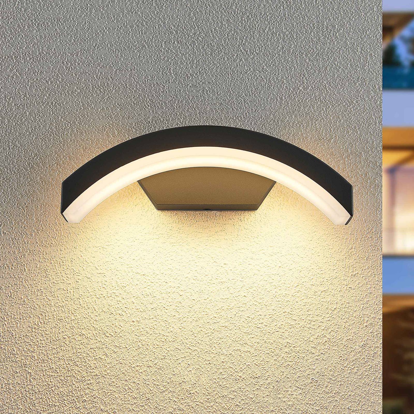 Lindby Apena LED-utomhusvägglampa