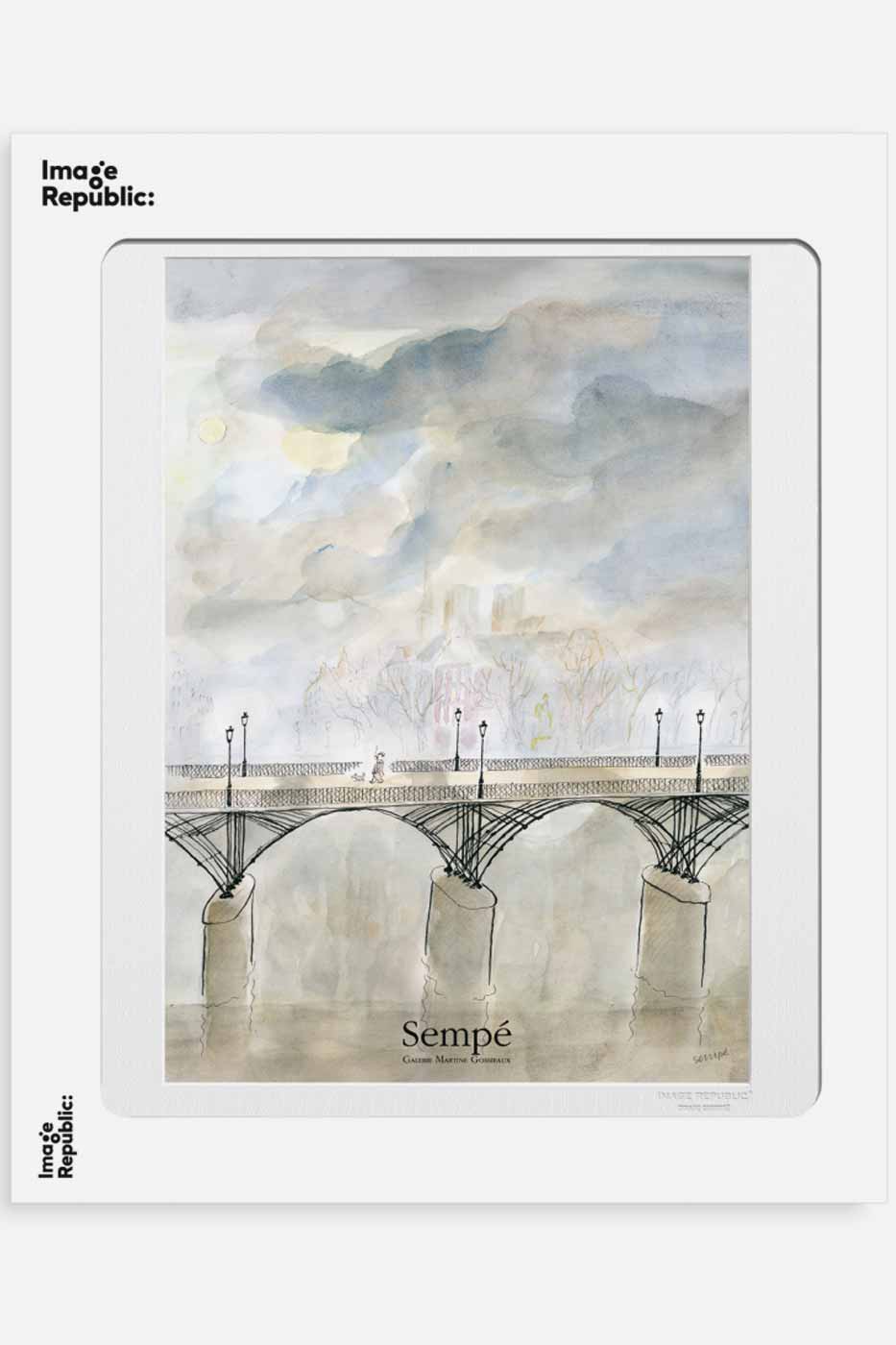 Poster Sempe Point des arts 40x50 cm