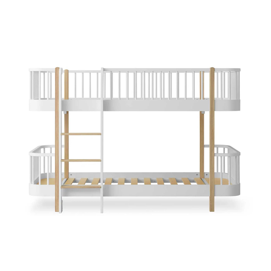 Våningssäng Låg Wood Collection Oliver Furniture