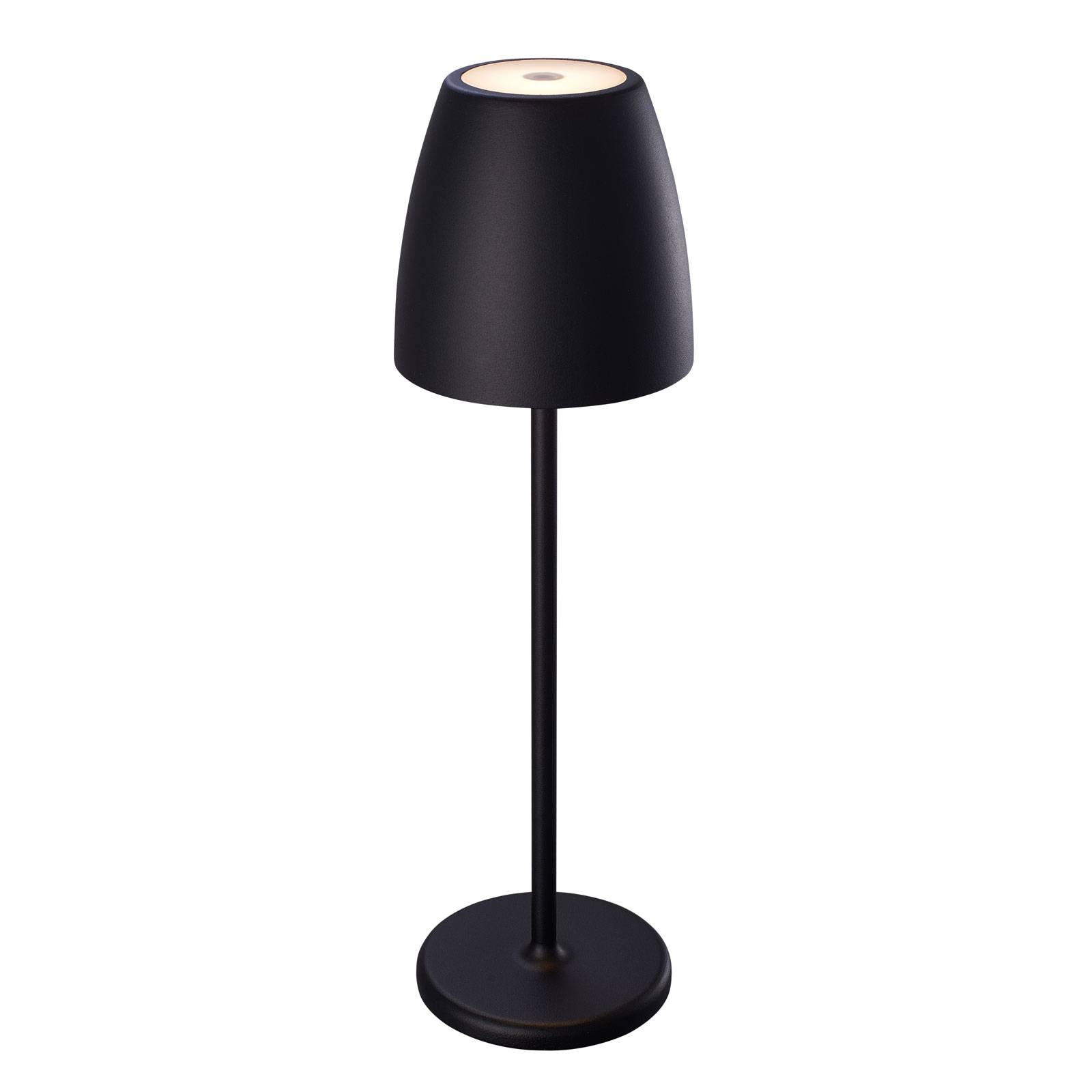 Megatron LED-batteribordslampa Tavola svart