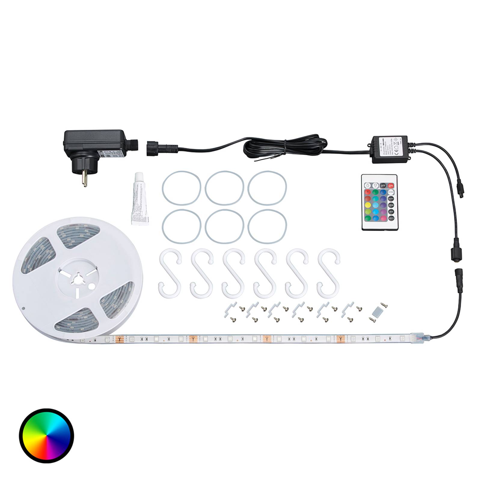 till utomhus - RGB-LED-list Ora med fjärrkontroll