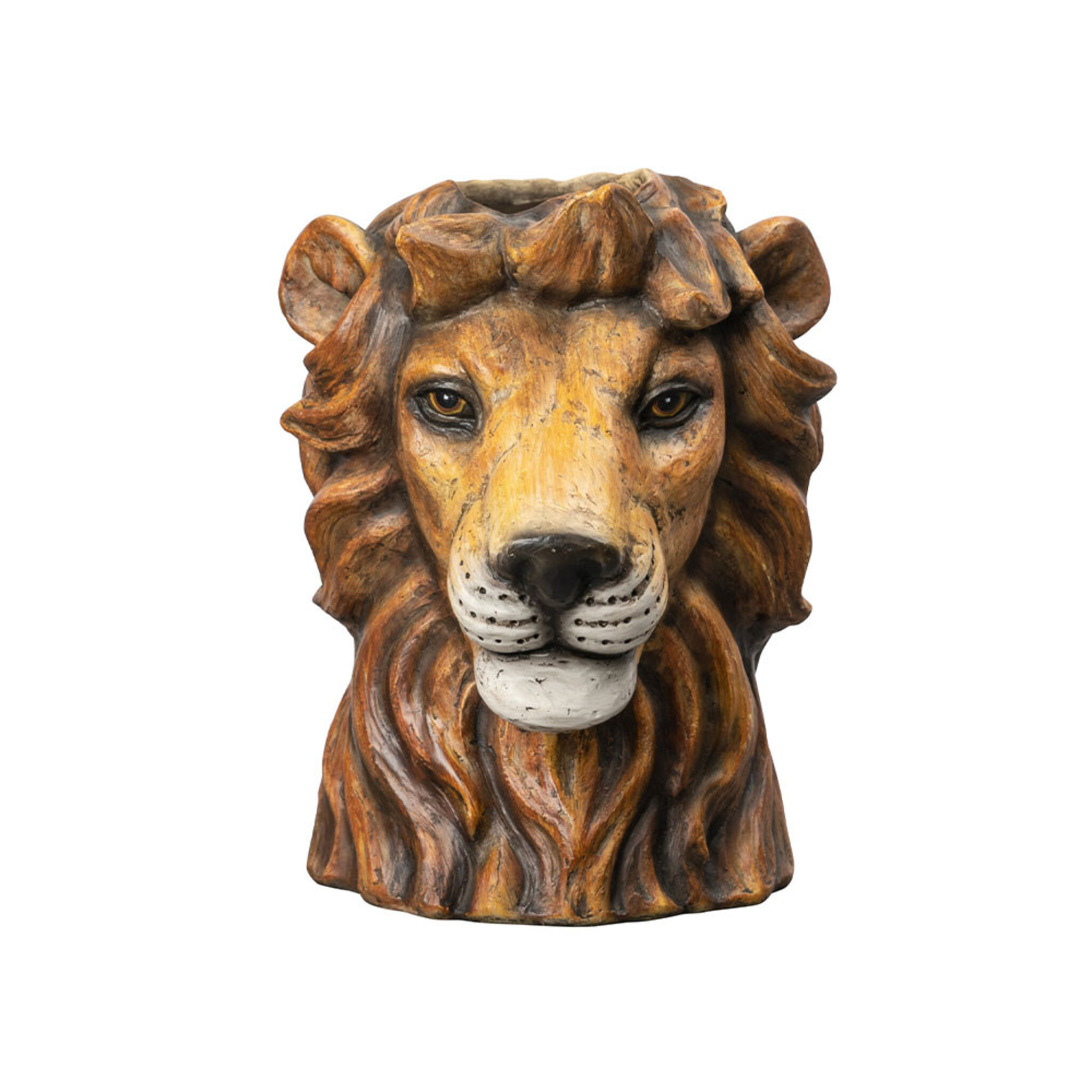 Vase Lion , L:18xW:19xH:19,5cm