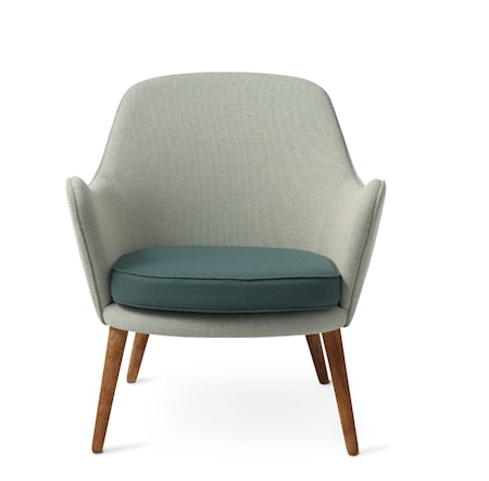 Dwell Lounge Chair Light cyan/Dark cyan Merit