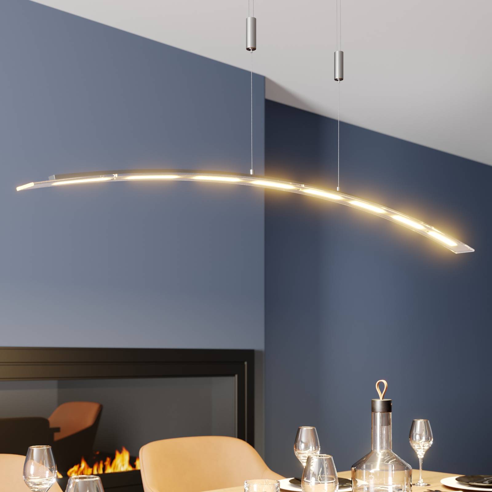 Manon - höj- och sänkbar LED-taklampa