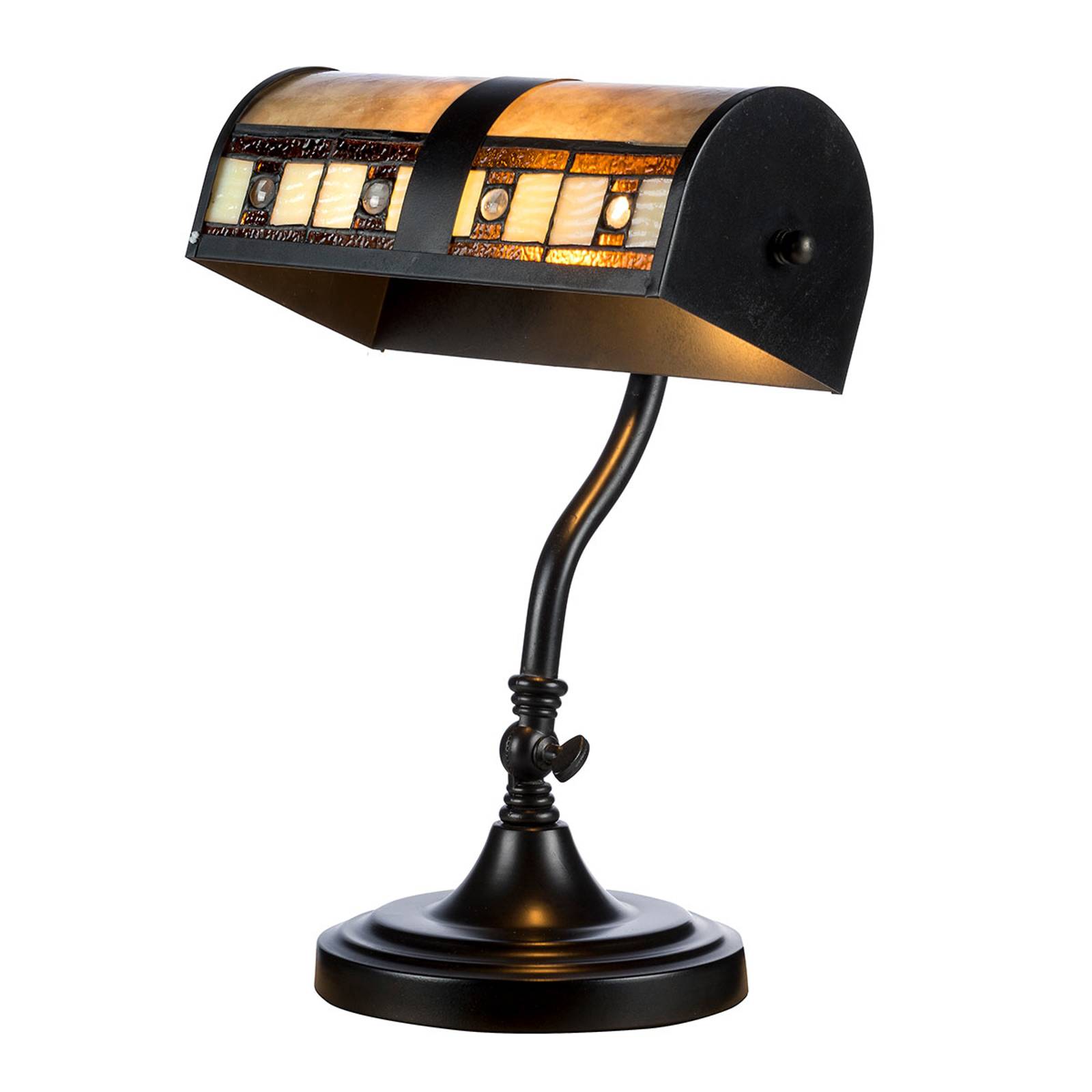 Bordslampa KT4613 i Tiffany-design