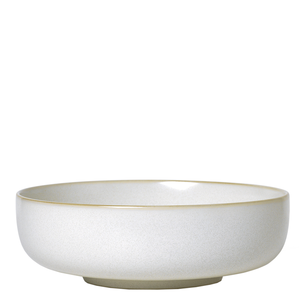 Ferm Living - Sekki Skål 24 cm Kräm