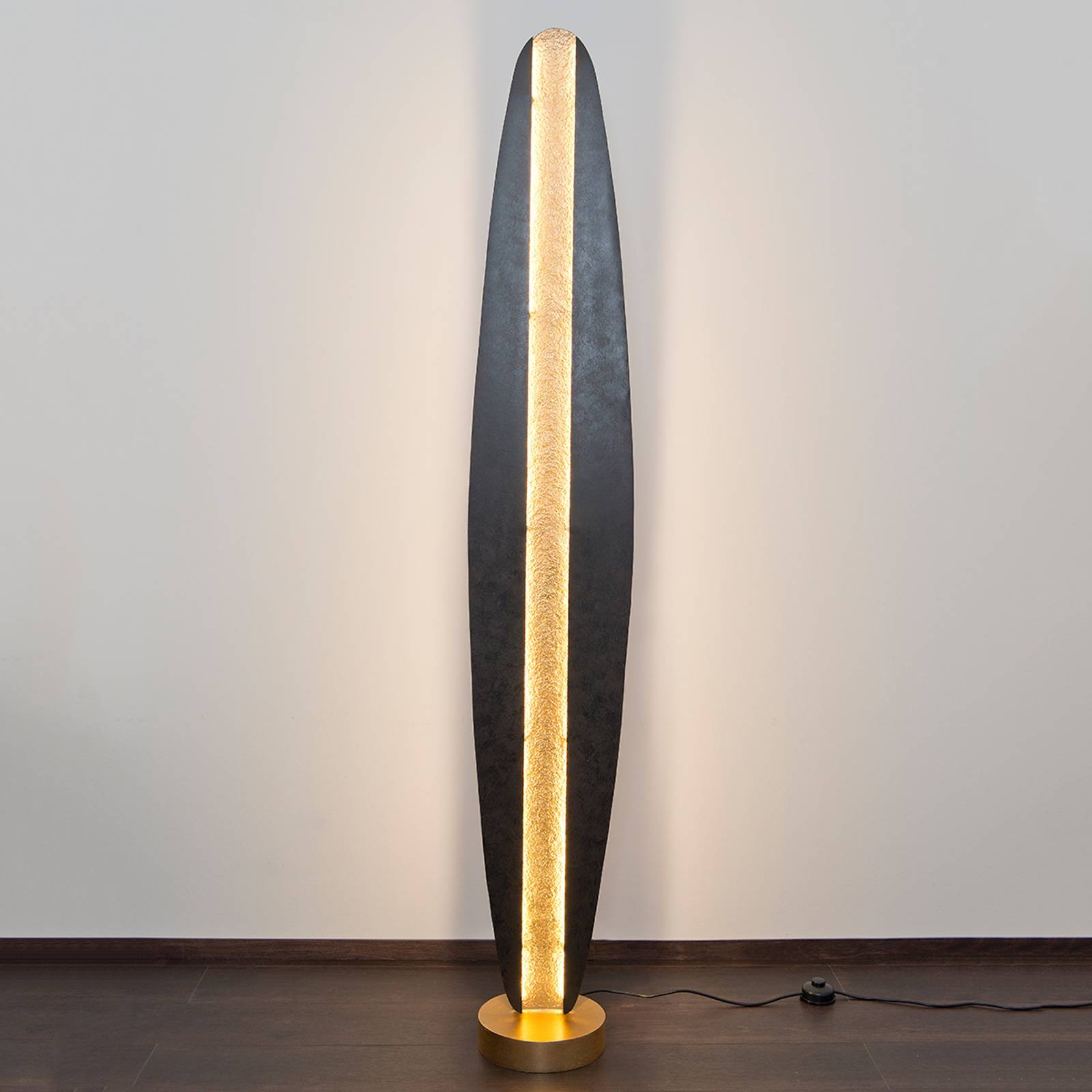Imponerande LED-golvlampa Simbolo
