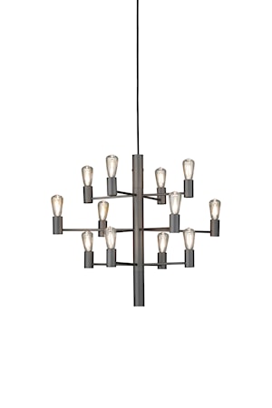 Manola 12 Kronor Grafit E14 Dimbar LED