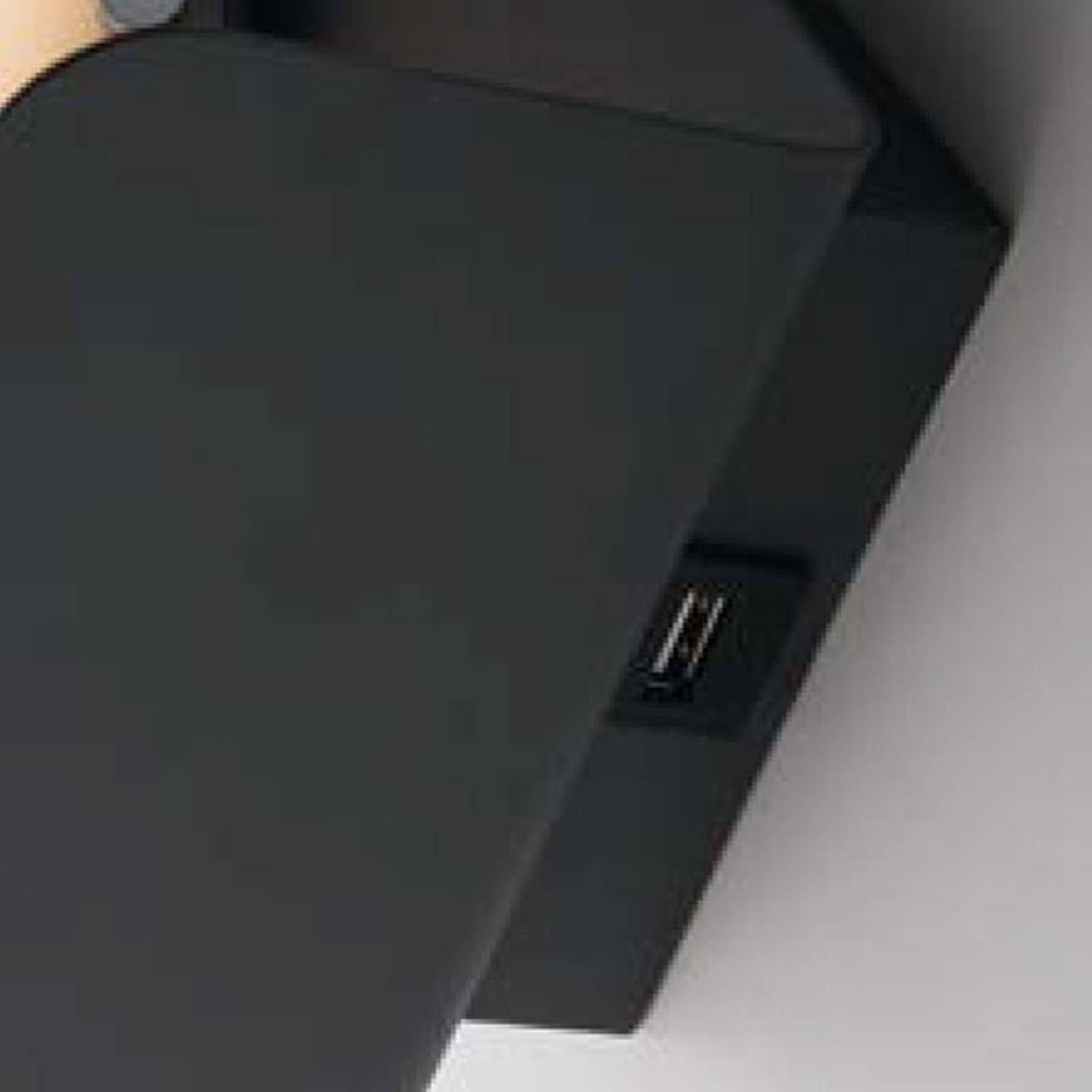 LED-vägglampa Boing svart